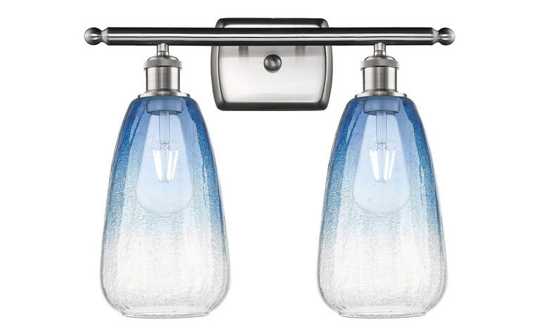 Innovations - 516-2W-SN-G480-6SB - Two Light Bath Vanity - Ballston - Brushed Satin Nickel