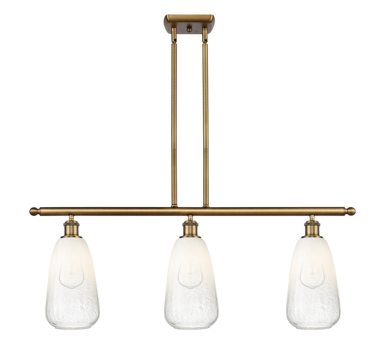 Innovations - 516-3I-BB-G480-6OP - Three Light Island Pendant - Ballston - Brushed Brass