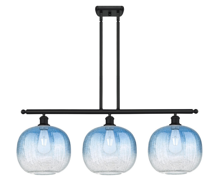 Innovations - 516-3I-BK-G481-10SB - Three Light Island Pendant - Ballston - Matte Black