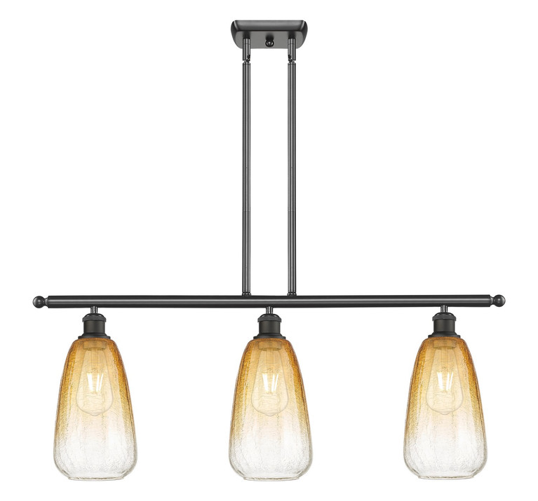 Innovations - 516-3I-OB-G480-6AM - Three Light Island Pendant - Ballston - Oil Rubbed Bronze