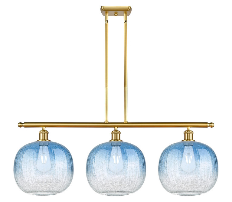 Innovations - 516-3I-SG-G481-10SB - Three Light Island Pendant - Ballston - Satin Gold