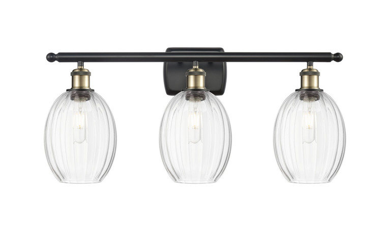 Innovations - 516-3W-BAB-G459-6CL - Three Light Bath Vanity - Ballston - Black Antique Brass