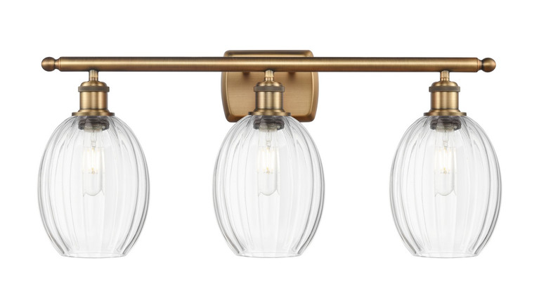 Innovations - 516-3W-BB-G459-6CL - Three Light Bath Vanity - Ballston - Brushed Brass