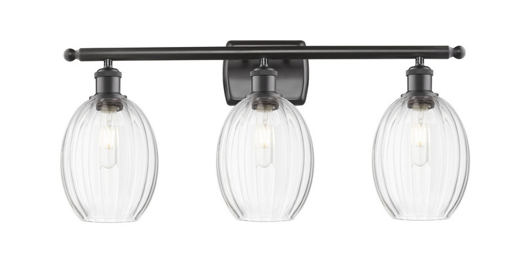 Innovations - 516-3W-OB-G459-6CL - Three Light Bath Vanity - Ballston - Oil Rubbed Bronze