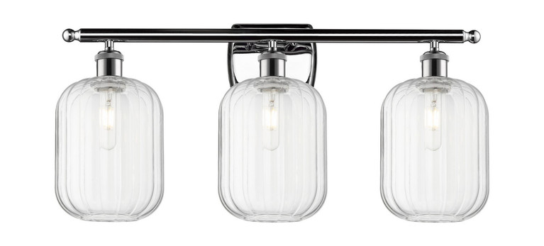 Innovations - 516-3W-PC-G460-7CL - Three Light Bath Vanity - Ballston - Polished Chrome