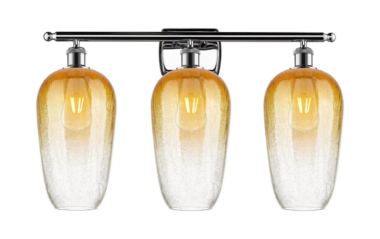 Innovations - 516-3W-PC-G484-7AM - Three Light Bath Vanity - Ballston - Polished Chrome