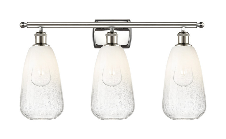 Innovations - 516-3W-PN-G480-6OP - Three Light Bath Vanity - Ballston - Polished Nickel