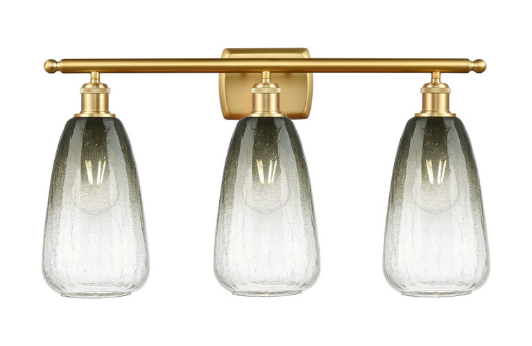 Innovations - 516-3W-SG-G480-6SL - Three Light Bath Vanity - Ballston - Satin Gold