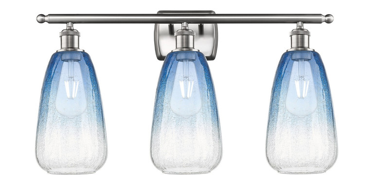 Innovations - 516-3W-SN-G480-6SB - Three Light Bath Vanity - Ballston - Brushed Satin Nickel
