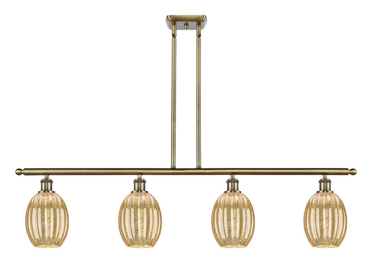 Innovations - 516-4I-AB-G459-6ME - Four Light Island Pendant - Ballston - Antique Brass