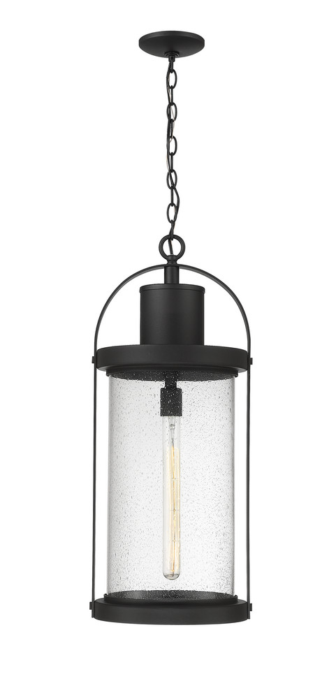 Z-Lite - 569CHXL-BK - One Light Outdoor Chain Mount Ceiling Fixture - Roundhouse - Black