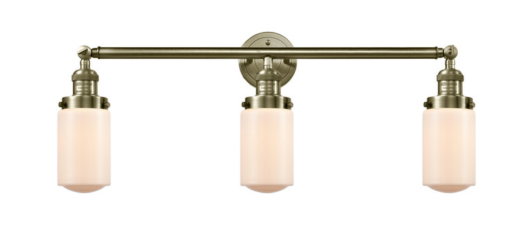 Innovations - 205-AB-G311-LED - LED Bath Vanity - Franklin Restoration - Antique Brass
