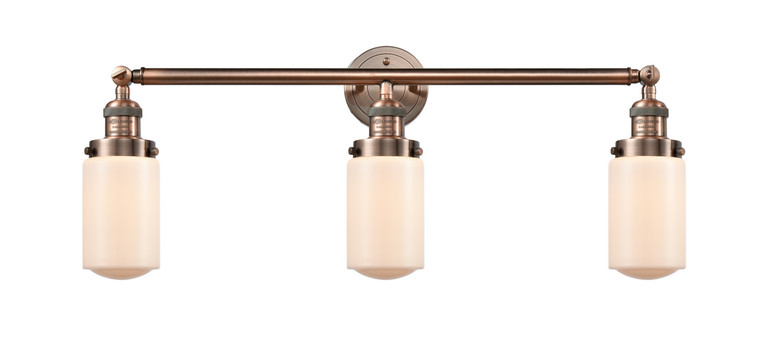 Innovations - 205-AC-G311-LED - LED Bath Vanity - Franklin Restoration - Antique Copper