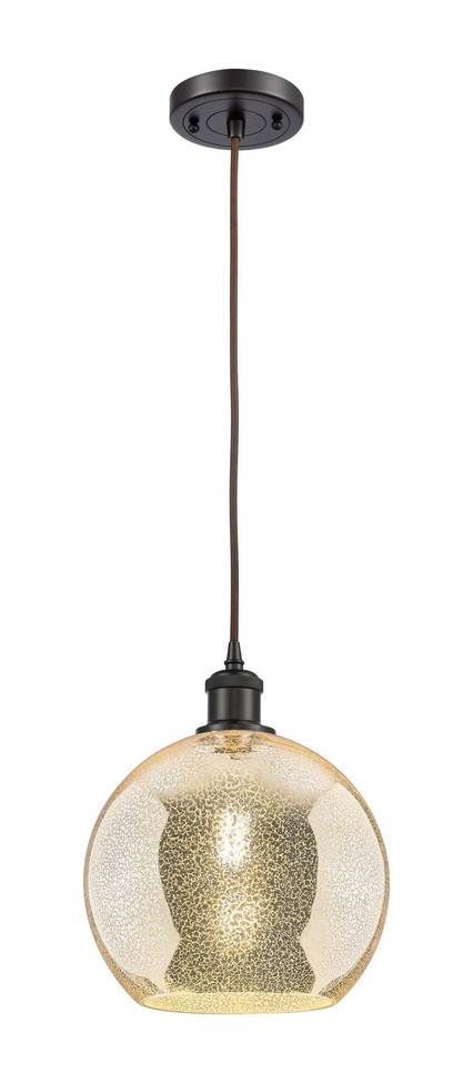 Innovations - 516-1P-OB-G128-10 - One Light Mini Pendant - Ballston - Oil Rubbed Bronze