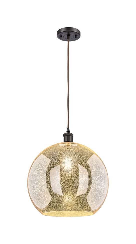 Innovations - 516-1P-OB-G128-14 - One Light Pendant - Ballston - Oil Rubbed Bronze
