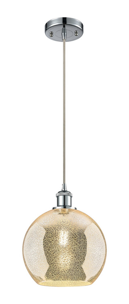 Innovations - 516-1P-PC-G128-10 - One Light Mini Pendant - Ballston - Polished Chrome
