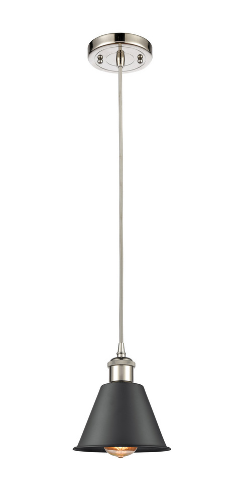 Innovations - 516-1P-PN-M8 - One Light Mini Pendant - Ballston - Polished Nickel