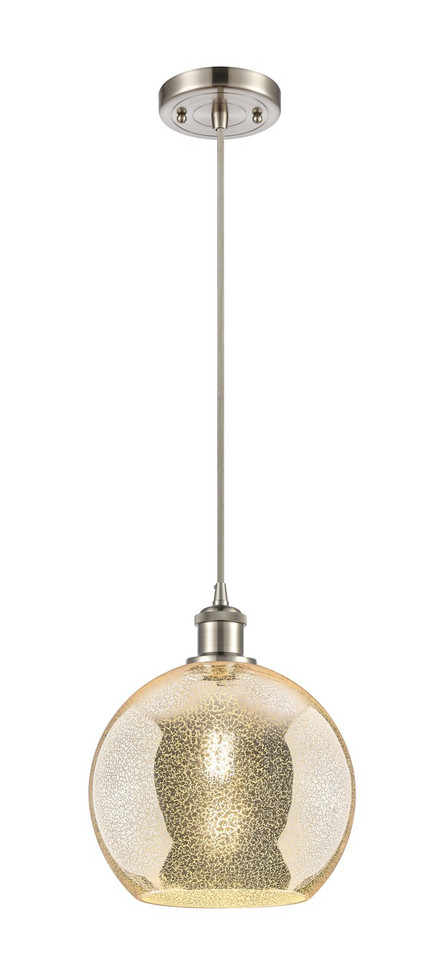 Innovations - 516-1P-SN-G128-10 - One Light Mini Pendant - Ballston - Brushed Satin Nickel