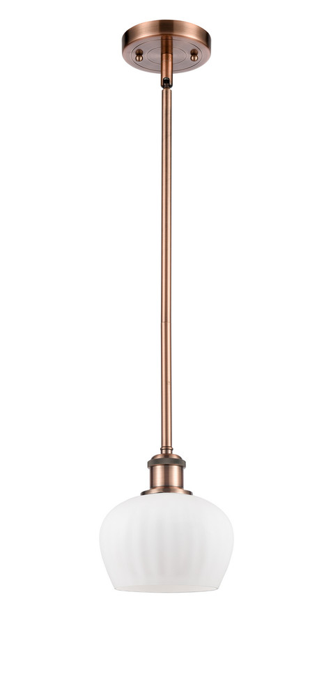 Innovations - 516-1S-AC-G91 - One Light Mini Pendant - Ballston - Antique Copper