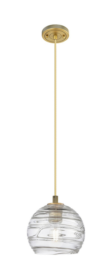 Innovations - 434-1P-BB-G1213-8CL - One Light Pendant - Downtown Urban - Brushed Brass