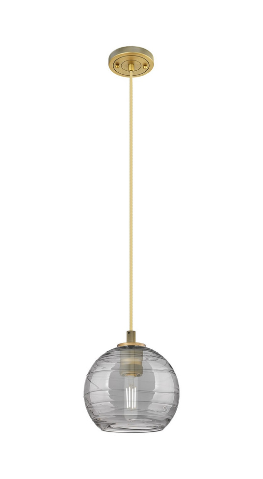 Innovations - 434-1P-BB-G1213-8SM - One Light Pendant - Downtown Urban - Brushed Brass