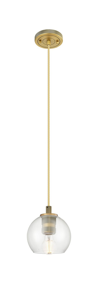 Innovations - 434-1P-BB-G122-6 - One Light Pendant - Downtown Urban - Brushed Brass