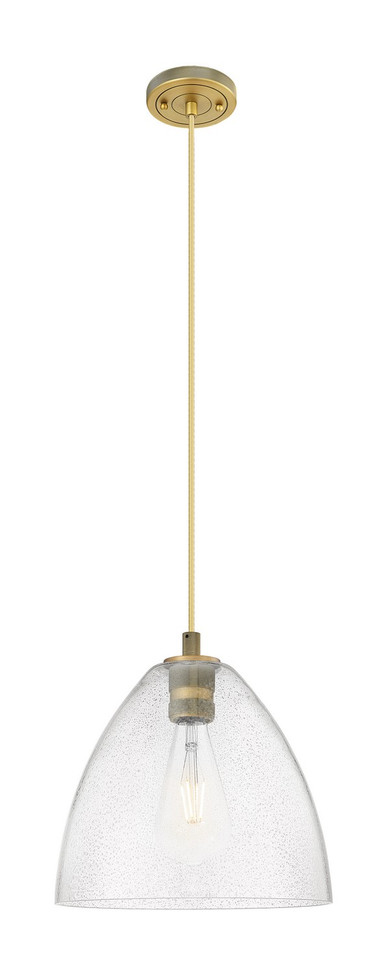 Innovations - 434-1P-BB-GBD-124 - One Light Pendant - Downtown Urban - Brushed Brass