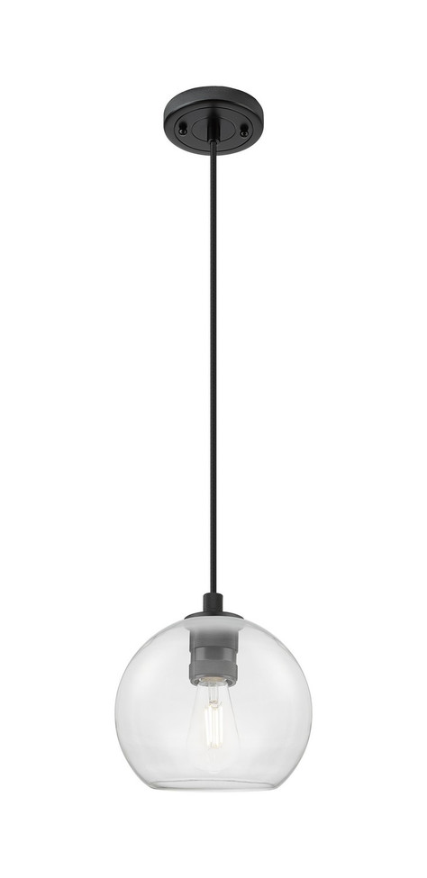 Innovations - 434-1P-BK-G122-8 - One Light Pendant - Downtown Urban - Matte Black