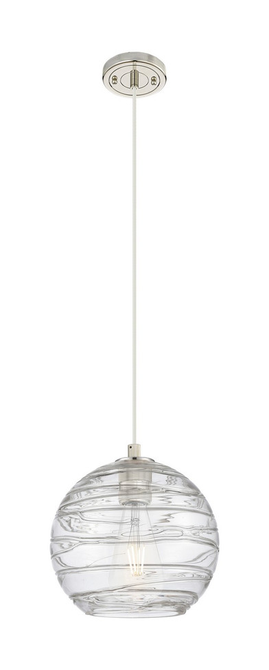 Innovations - 434-1P-PN-G1213-10CL - One Light Pendant - Downtown Urban - Polished Nickel