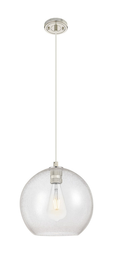Innovations - 434-1P-PN-G124-12 - One Light Pendant - Downtown Urban - Polished Nickel