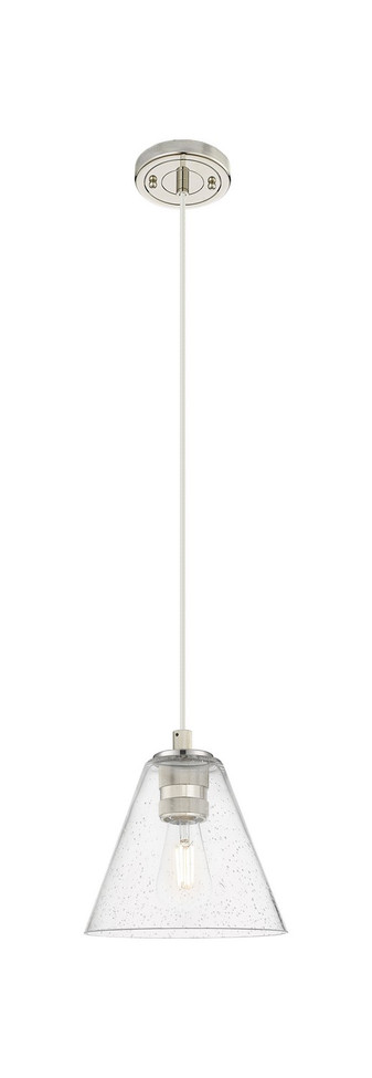 Innovations - 434-1P-PN-GBC-84 - One Light Pendant - Downtown Urban - Polished Nickel