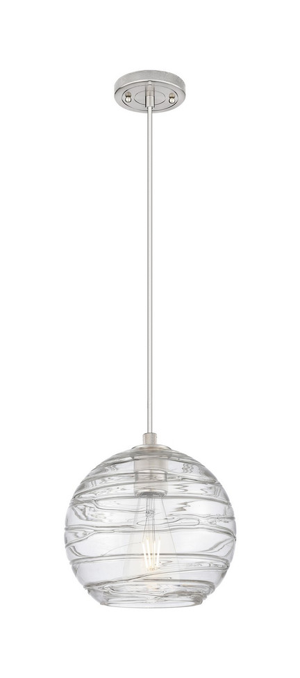 Innovations - 434-1P-SN-G1213-10CL - One Light Pendant - Downtown Urban - Satin Nickel