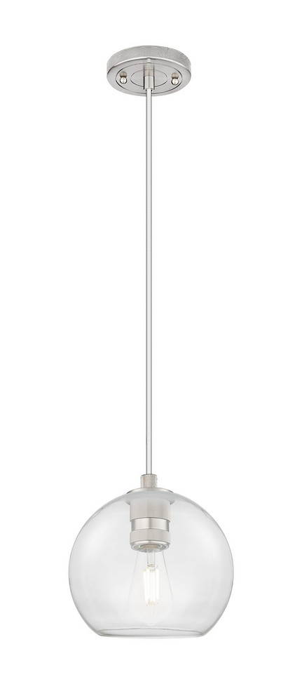 Innovations - 434-1P-SN-G122-8 - One Light Pendant - Downtown Urban - Satin Nickel