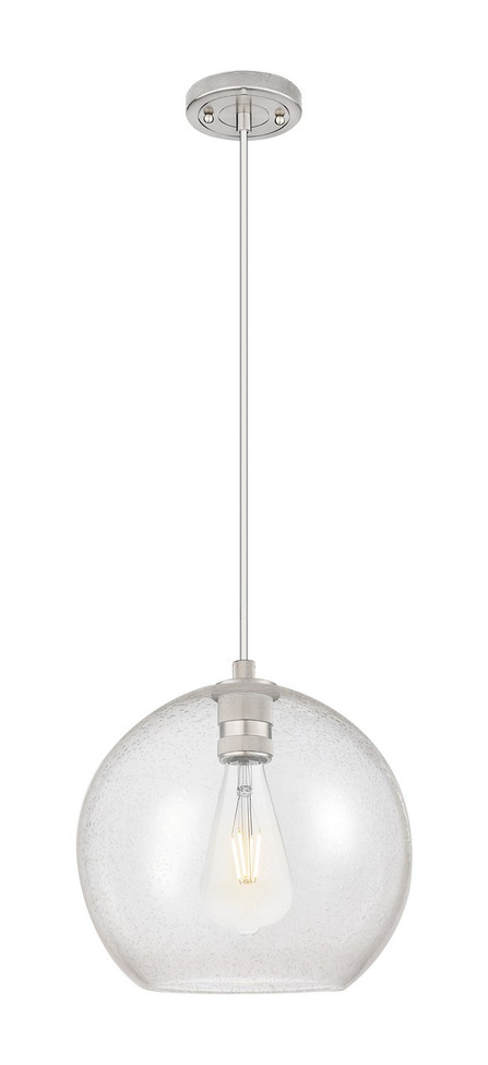 Innovations - 434-1P-SN-G124-12 - One Light Pendant - Downtown Urban - Satin Nickel