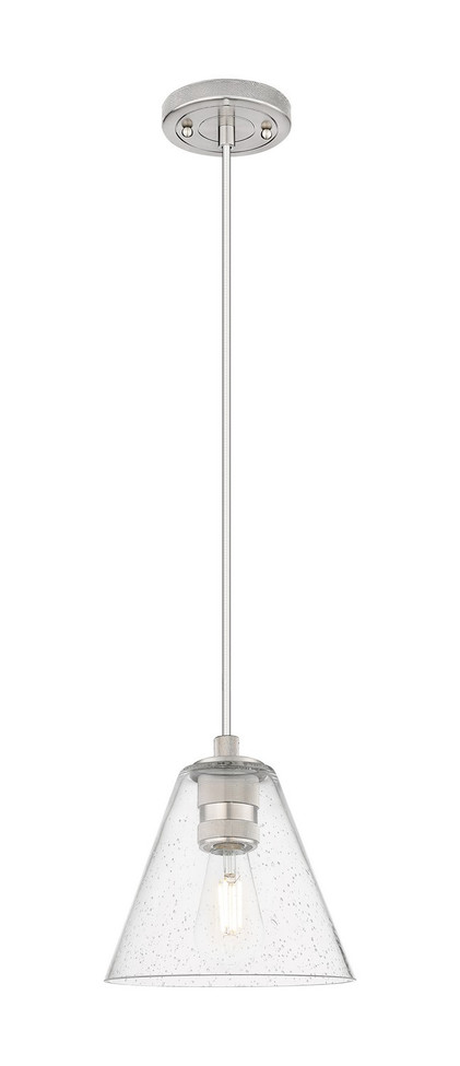 Innovations - 434-1P-SN-GBC-84 - One Light Pendant - Downtown Urban - Satin Nickel