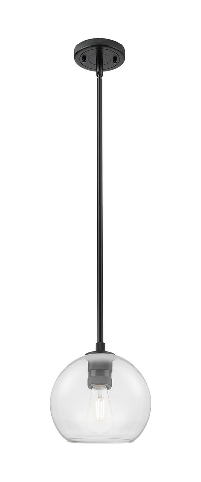 Innovations - 434-1S-BK-G122-8 - One Light Pendant - Downtown Urban - Matte Black