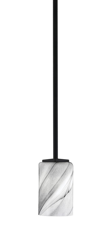 Toltec Lighting - 1201-MB-3009 - One Light Mini Pendant - Franklin - Matte Black