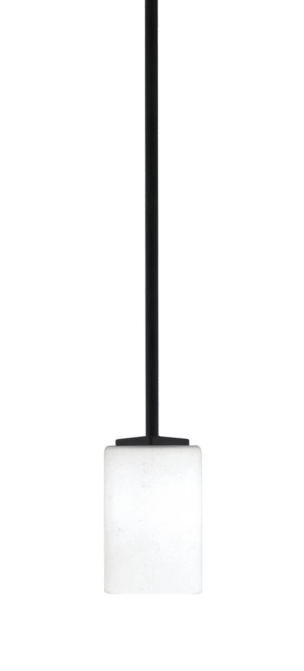 Toltec Lighting - 1201-MB-310 - One Light Mini Pendant - Franklin - Matte Black