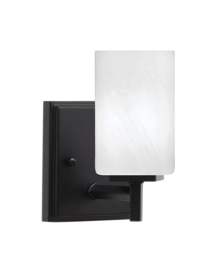 Toltec Lighting - 1211-MB-3001 - One Light Wall Sconce - Franklin - Matte Black
