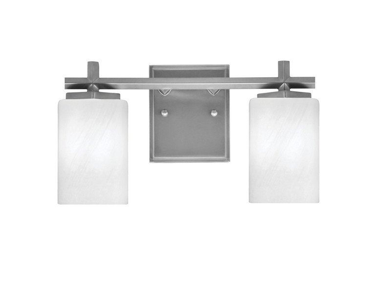 Toltec Lighting - 1212-GP-3001 - Two Light Bath Bar - Franklin - Graphite