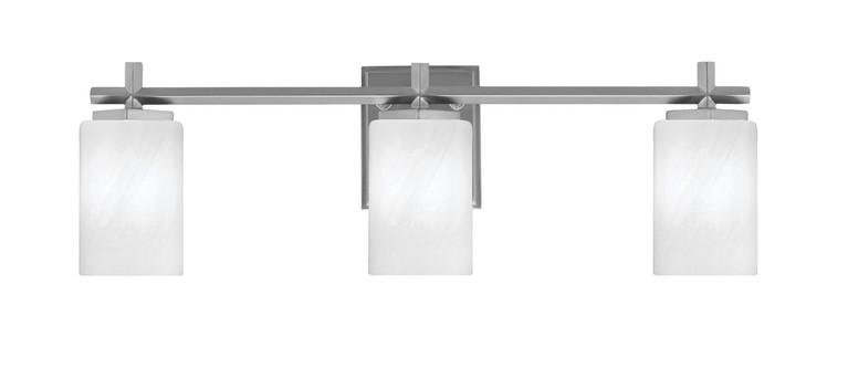 Toltec Lighting - 1213-GP-3001 - Three Light Bath Bar - Franklin - Graphite