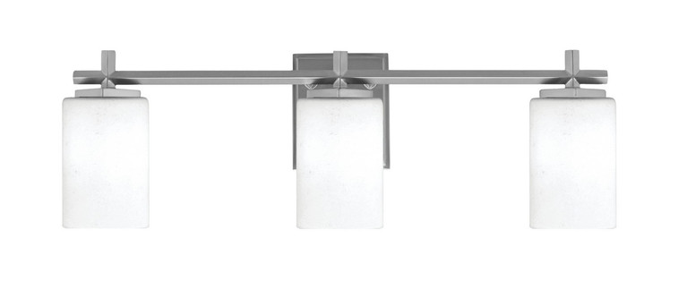 Toltec Lighting - 1213-GP-310 - Three Light Bath Bar - Franklin - Graphite