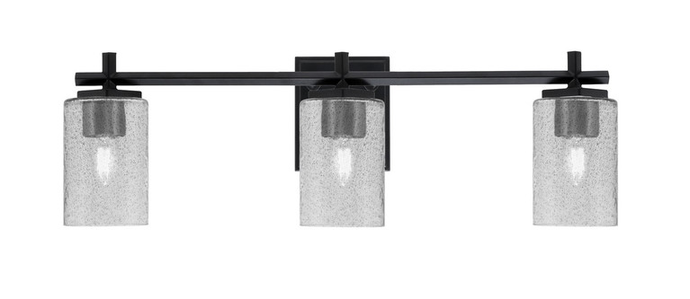 Toltec Lighting - 1213-MB-3002 - Three Light Bath Bar - Franklin - Matte Black