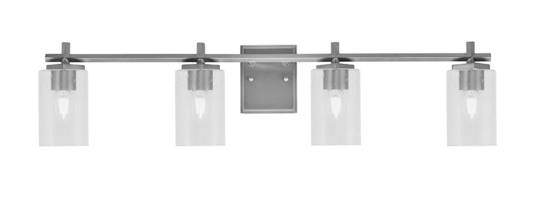 Toltec Lighting - 1214-GP-300 - Four Light Bath Bar - Franklin - Graphite