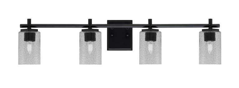 Toltec Lighting - 1214-MB-3002 - Four Light Bath Bar - Franklin - Matte Black