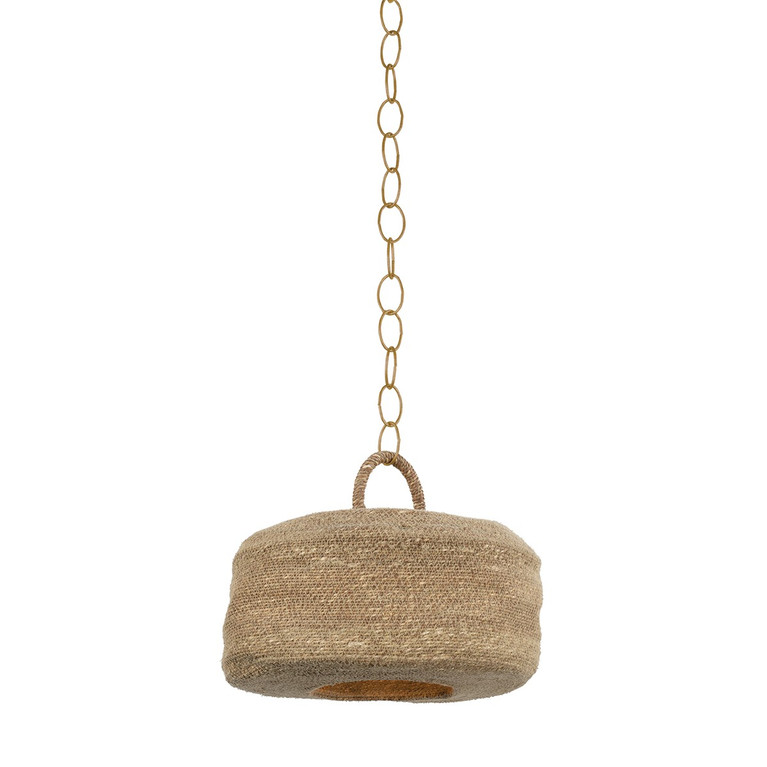 Troy Lighting - F6315-PBR - One Light Pendant - Ferrando - Patina Brass
