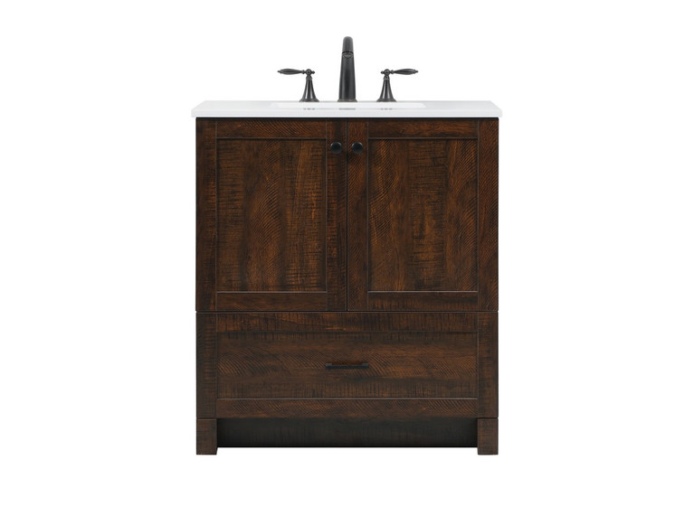 Elegant Lighting - VF2830EX - Single Bathroom Vanity - Soma - expresso