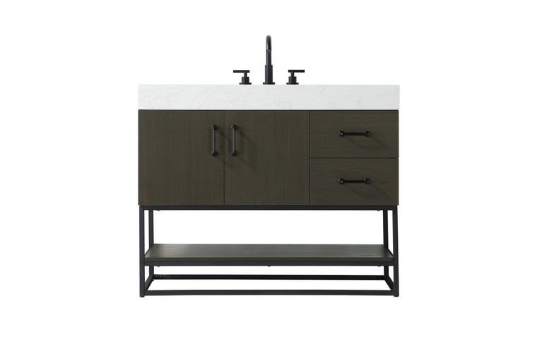 Elegant Lighting - VF29242MMB - Bathroom Vanity - Caroline - Mocha Brown