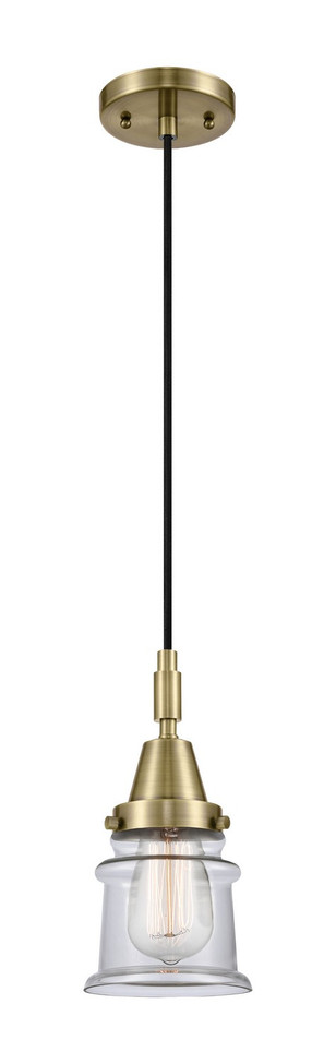 Innovations - 447-1P-AB-G182S - One Light Mini Pendant - Caden - Antique Brass