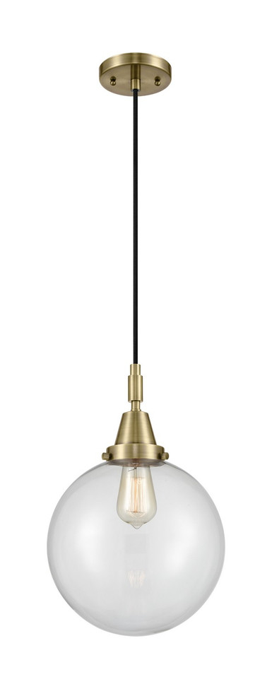 Innovations - 447-1P-AB-G202-10 - One Light Mini Pendant - Caden - Antique Brass